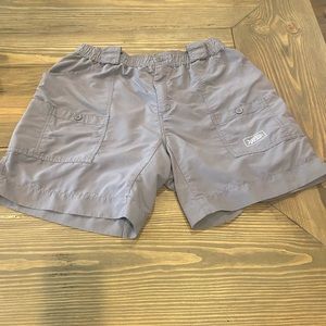 Men’s gray Aftco shorts size 36.